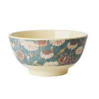 Fall Flower Print Melamine Bowl By Rice DK